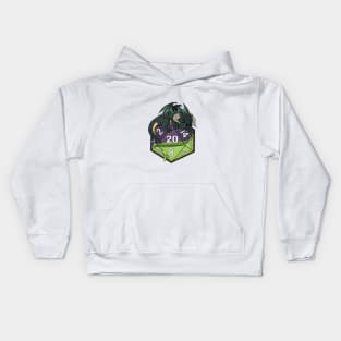 Dice Black Dragon Kids Hoodie